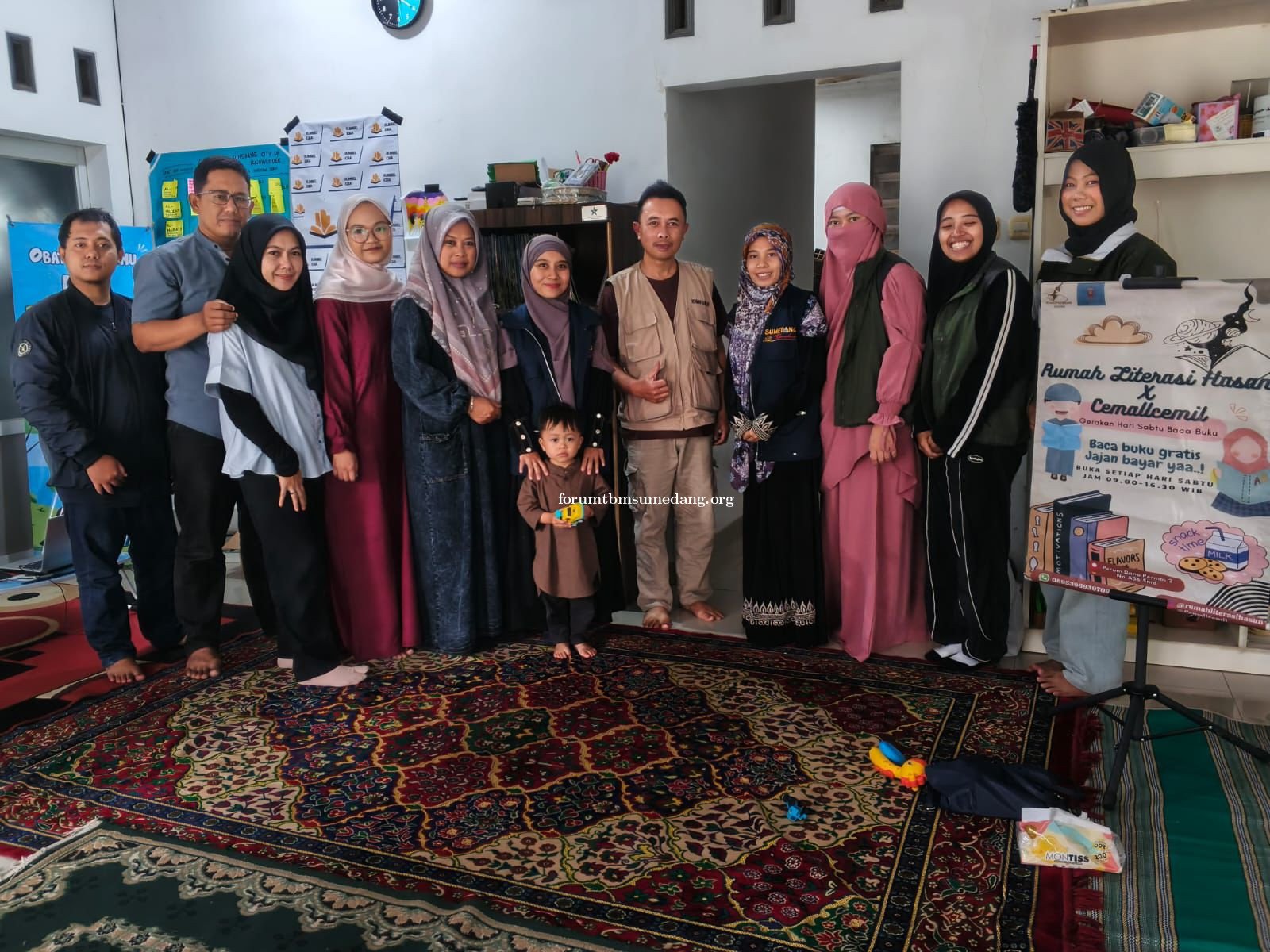 Forum Taman Bacaan Masyarakat (TBM) Kabupaten Sumedang kembali menggelar kegiatan Anjang TBM