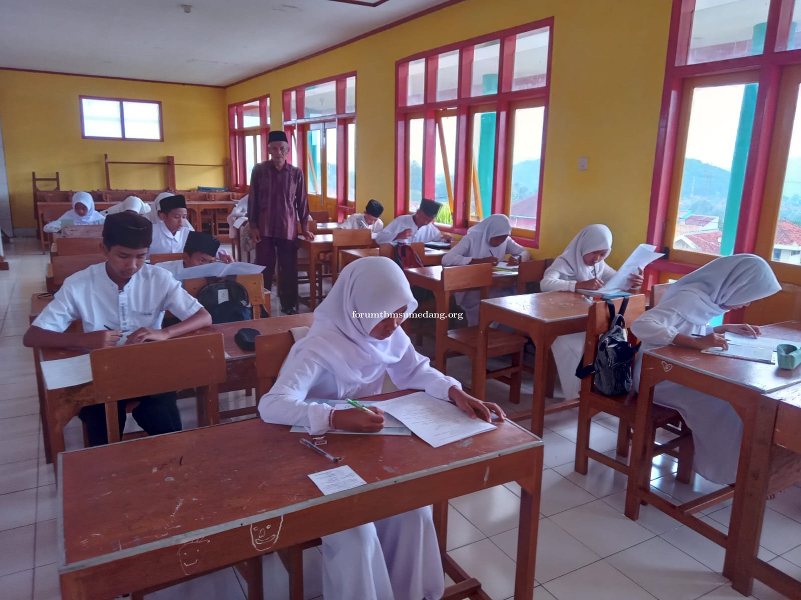 Sebanyak 21 Siswa MDTU Nurul Iman Ikuti UABN-DTU
