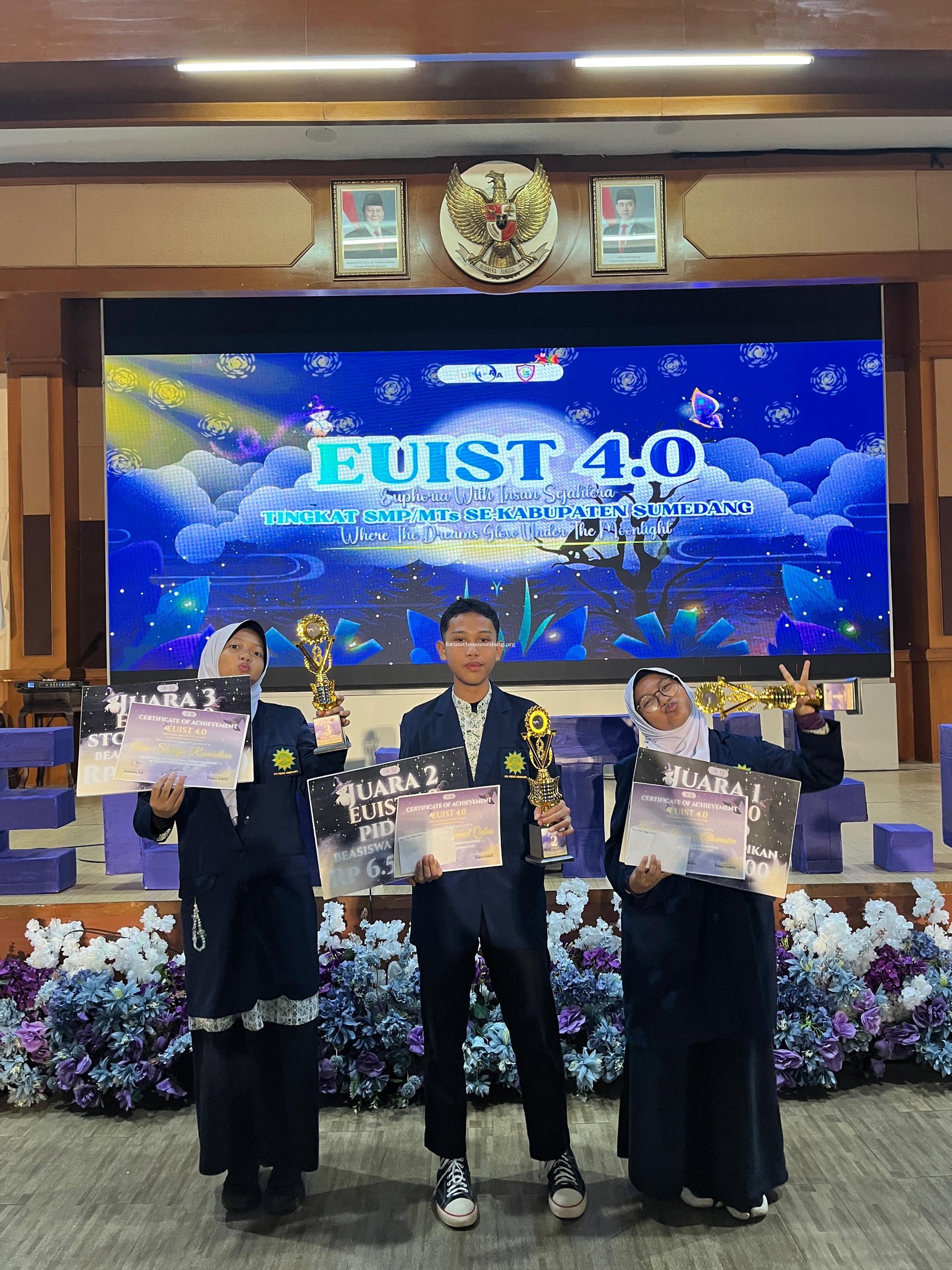 Tiga Siswa MTsS Persis Sumedang Raih Prestasi dalam Ajang EUIST 4.0