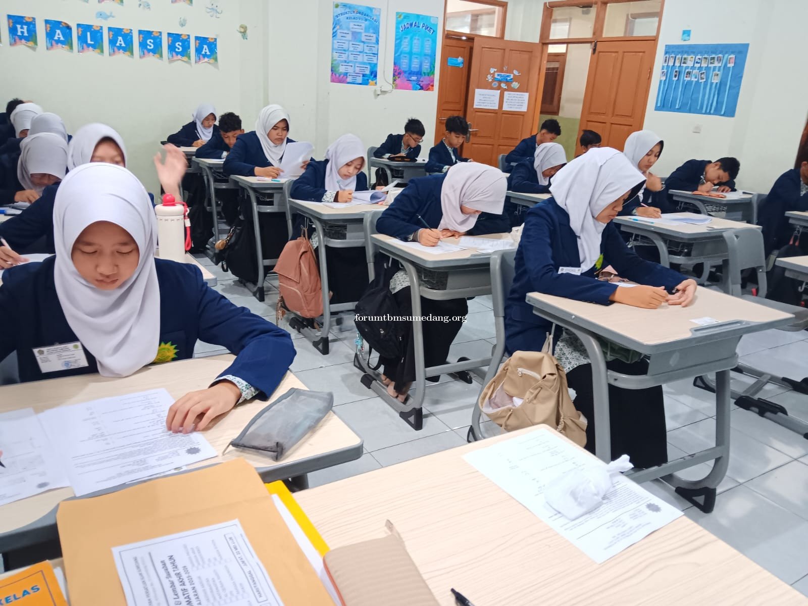 ASAT MTsS Persis Sumedang Diawali Mata Pelajaran Nahwu