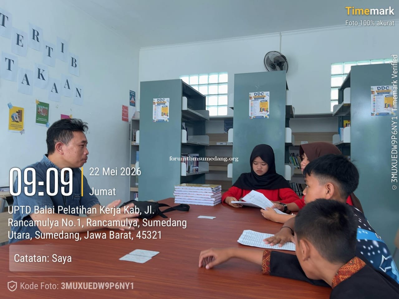 SRT 04 Sumedang Perkuat Budaya Literasi Melalui Perpustakaan dan Blog