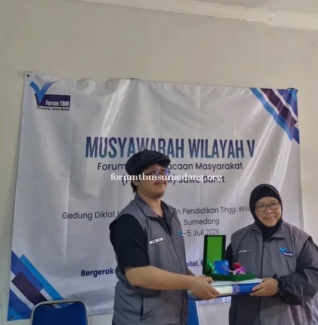 Kang Ipul Terpilih Pimpin Forum TBM Jawa Barat Periode 2026–2031  Sumber Artikel berjudul \" Kang Ip